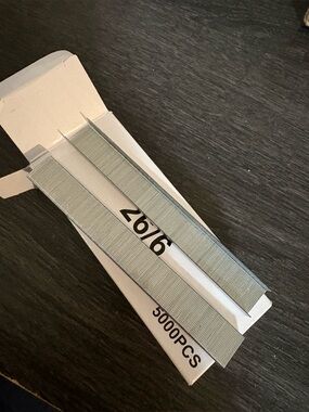 Silver Metallic Staples Strip - Pack of 5000